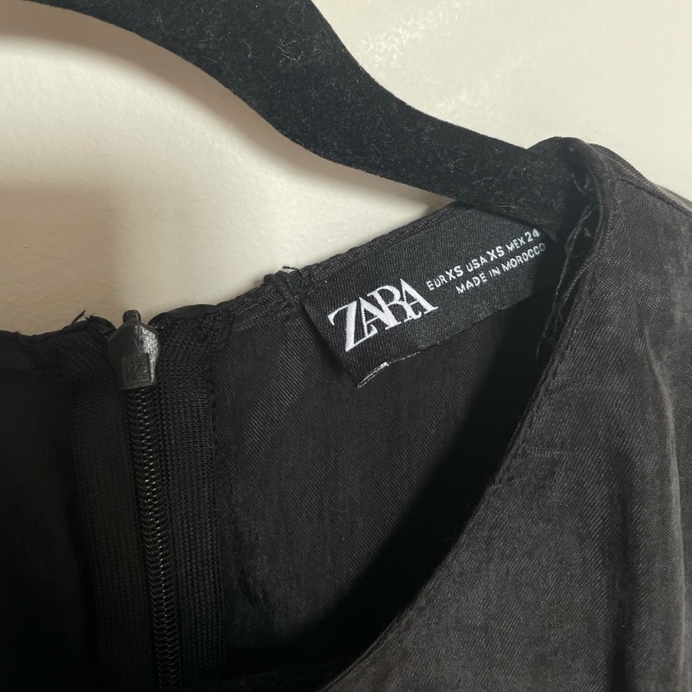 black zara mini dress - Picture 2 of 3